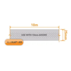 ALUKAP-XR Aluminium Silver Effect Anti-dust Tape (L)10m (W)25mm -Home Paint Store alukap xr aluminium silver effect anti dust tape l 10m w 25mm5060865934006 01t bq
