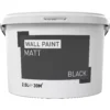 Black Matt Emulsion Paint, 2.5L