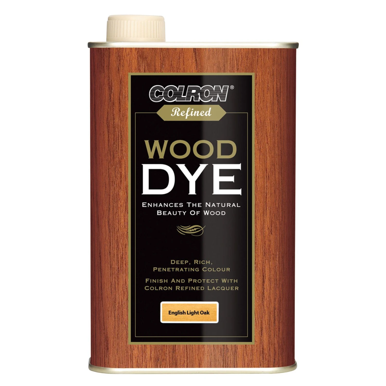 Colron Refined English light oak Wood dye, 0.25L Colron Refined English Light Oak Wood Dye, 0.25L -Home Paint Store colron refined english light oak wood dye 0 25l5010214868902 08c bq