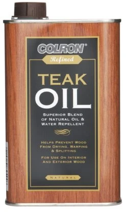 Colron Refined Matt Teak Wood Oil, 500ml