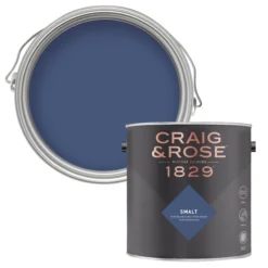 Craig & Rose 1829 Smalt Chalky Emulsion Paint, 2.5L