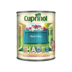 Home Paint Store -Home Paint Store cuprinol garden shades beach blue matt multi surface exterior wood paint 1l5010212562888 08c bq