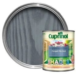 Cuprinol Garden Shades Forget Me Not Matt Multi-surface Exterior Wood Paint, 1L
