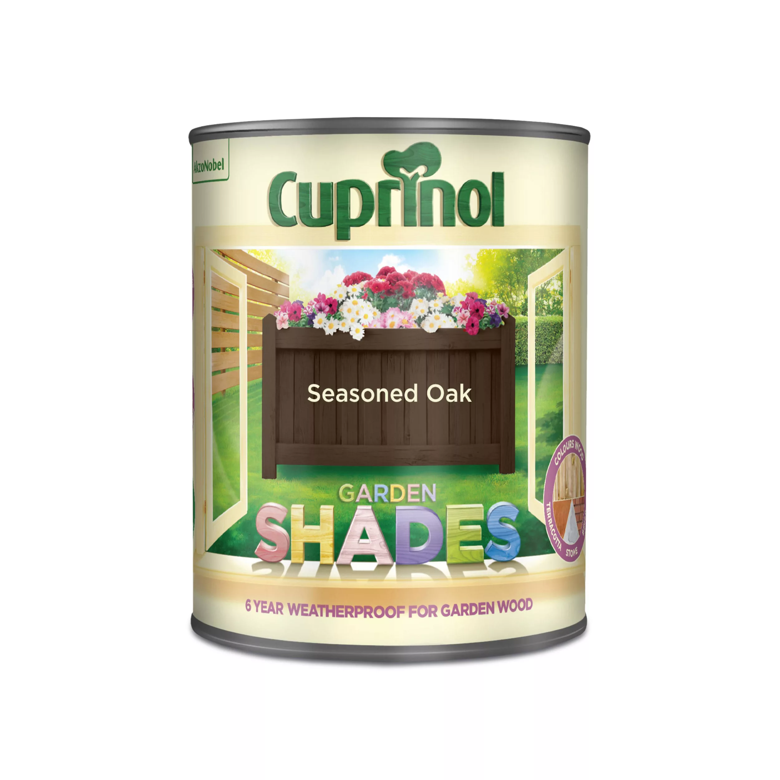 Cuprinol Garden shades Seasoned oak Matt Multi-surface Exterior Wood paint, 1L Cuprinol Garden Shades Seasoned Oak Matt Multi-surface Exterior Wood Paint, 1L -Home Paint Store cuprinol garden shades seasoned oak matt multi surface exterior wood paint 1l5010212503119 08c bq