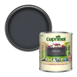 Cuprinol Garden Shades Urban Slate Matt Multi-surface Garden Wood Paint, 1L