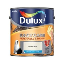 Dulux Easycare Almond White Matt Emulsion Paint, 2.5L -Home Paint Store dulux easycare almond white matt emulsion paint 2 5l5010212623862 08c bq