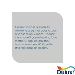 Dulux Easycare Bathroom Goose Down Soft Sheen Wall Paint, 2.5L -Home Paint Store dulux easycare bathroom goose down soft sheen wall paint 2 5l5010212668559 36c bq