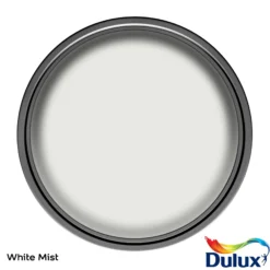 Dulux Easycare Bathroom White Mist Soft Sheen Wall Paint, 2.5L -Home Paint Store dulux easycare bathroom white mist soft sheen wall paint 2 5l5010212668597 12c bq