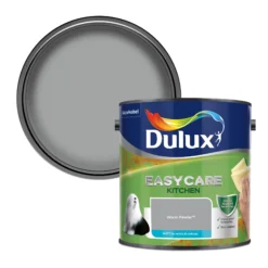 Dulux Easycare Kitchen Warm Pewter Matt Emulsion Paint, 2.5L