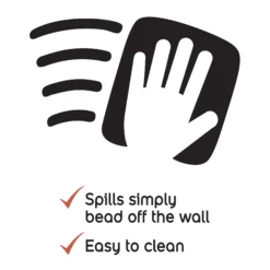 Dulux Easycare Rich Black Matt Emulsion Paint, 2.5L -Home Paint Store dulux easycare rich black matt emulsion paint 2 5l5010212624227 02t bq