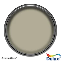 Dulux Easycare Washable & Tough Overtly Olive Matt Wall Paint, 5L -Home Paint Store dulux easycare washable tough overtly olive matt wall paint 5l5010212668306 12c bq