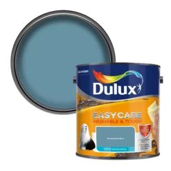 Dulux Easycare Washable & Tough Stonewashed Blue Matt Wall Paint, 2.5L