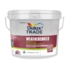 Dulux Trade Weathershield Pure Brilliant White Smooth Masonry Paint, 10L Tin