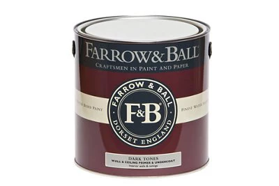 Farrow & Ball Dark tones Wall & ceiling Primer & undercoat, 2.5L Farrow & Ball Dark Tones Wall & Ceiling Primer & Undercoat, 2.5L -Home Paint Store farrow ball dark tones wall ceiling primer undercoat 2 5l5051836022266 08c bq