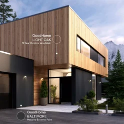 GoodHome Baltimore Smooth Matt Masonry Paint, 5L Tin -Home Paint Store goodhome baltimore smooth matt masonry paint 5l tin5059340295909 19i EN 2022