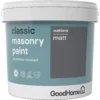 GoodHome Classic Oakland Smooth Matt Masonry Paint, 5L Tin