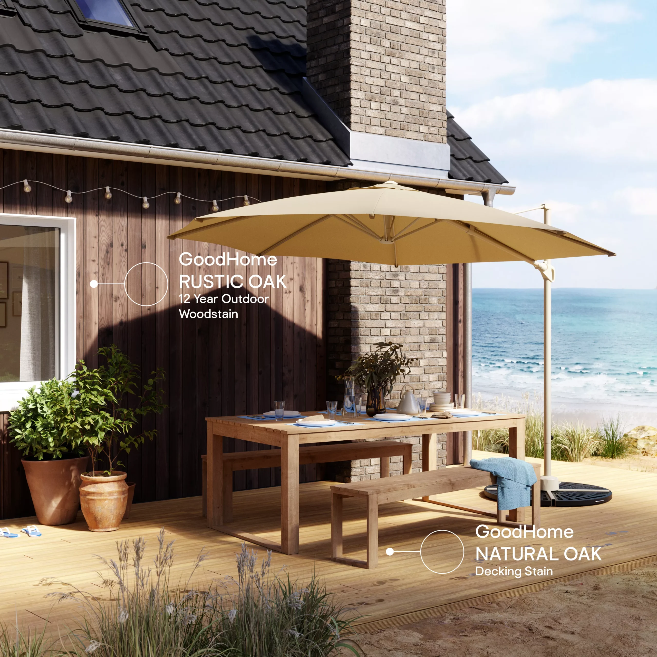 GoodHome Natural oak Matt Quick dry Decking Wood stain, 2.5L GoodHome Natural Oak Matt Quick Dry Decking Wood Stain, 2.5L -Home Paint Store goodhome natural oak matt quick dry decking wood stain 2 5l3663602520511 19i EN 2022 scaled