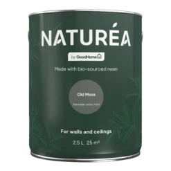 Home Paint Store -Home Paint Store goodhome naturea old moss velvet matt emulsion paint 2 5l5059340274188 02c