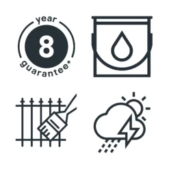 GoodHome Outdoor Black Gloss Exterior Metal Paint, 750ml Tin 3 GoodHome Outdoor Black Gloss Exterior Metal Paint, 750ml Tin -Home Paint Store goodhome outdoor black gloss exterior metal paint 750ml tin5059340296029 03t