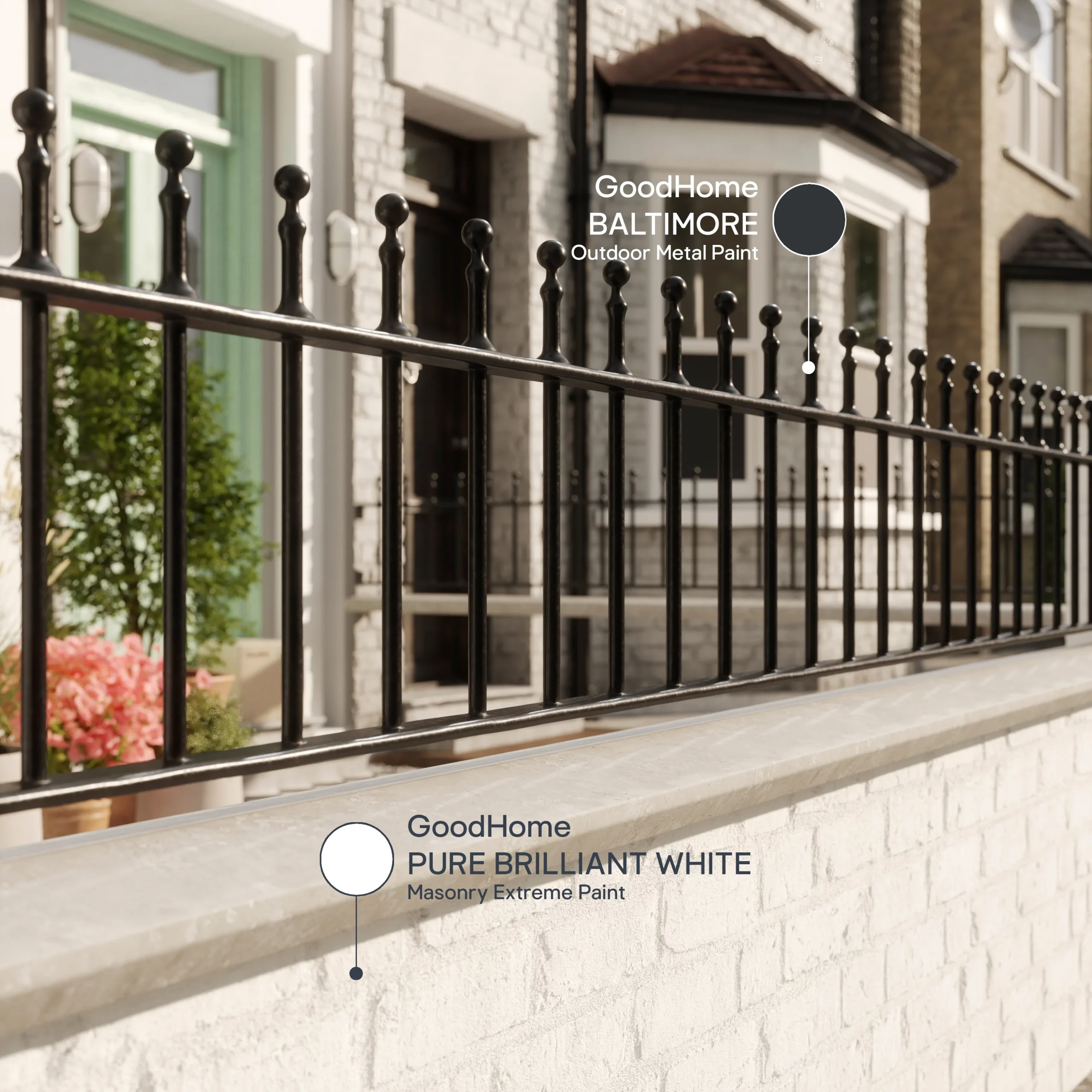 GoodHome Outdoor Black Gloss Exterior Metal paint, 750ml Tin GoodHome Outdoor Black Gloss Exterior Metal Paint, 750ml Tin -Home Paint Store goodhome outdoor black gloss exterior metal paint 750ml tin5059340296043 19i EN 2022 scaled