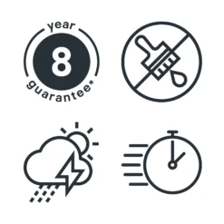 GoodHome Outdoor Clear Satin Quick Dry Wood Stain, 2.5L -Home Paint Store goodhome outdoor clear satin quick dry wood stain 2 5l5059340297446 03t