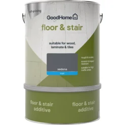 GoodHome Renovation Sedona Matt Floor & Stair Paint, 2L 1 GoodHome Renovation Sedona Matt Floor & Stair Paint, 2L -Home Paint Store goodhome renovation sedona matt floor stair paint 2l5059340288246 02c