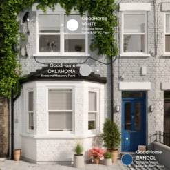 GoodHome Self-cleaning Oklahoma Smooth Matt Masonry Paint, 5L -Home Paint Store goodhome self cleaning oklahoma smooth matt masonry paint 5l5059340297071 19i EN 2022