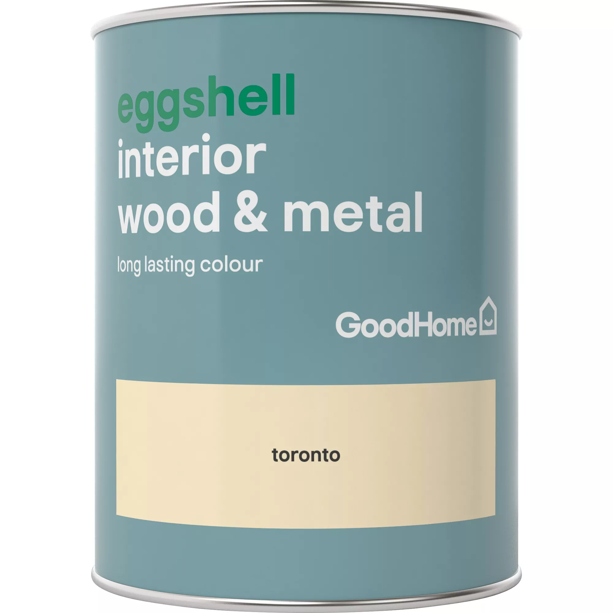 GoodHome Toronto Eggshell Metal & wood paint, 750ml GoodHome Toronto Eggshell Metal & Wood Paint, 750ml -Home Paint Store goodhome toronto eggshell metal wood paint 750ml5036581059095 02c BQ
