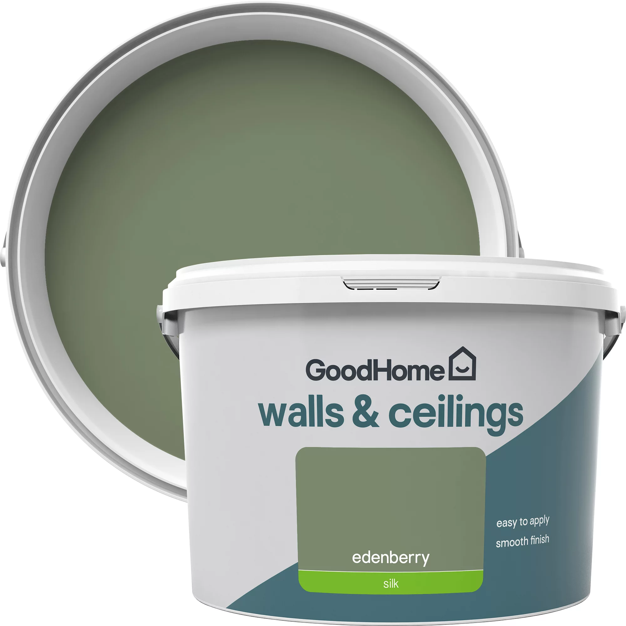GoodHome Walls & ceilings Edenberry Silk Emulsion paint, 2.5L GoodHome Walls & Ceilings Edenberry Silk Emulsion Paint, 2.5L -Home Paint Store goodhome walls ceilings edenberry silk emulsion paint 2 5l5059340272801 37c