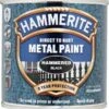 Hammerite Black Hammered Effect Metal Paint, 250ml