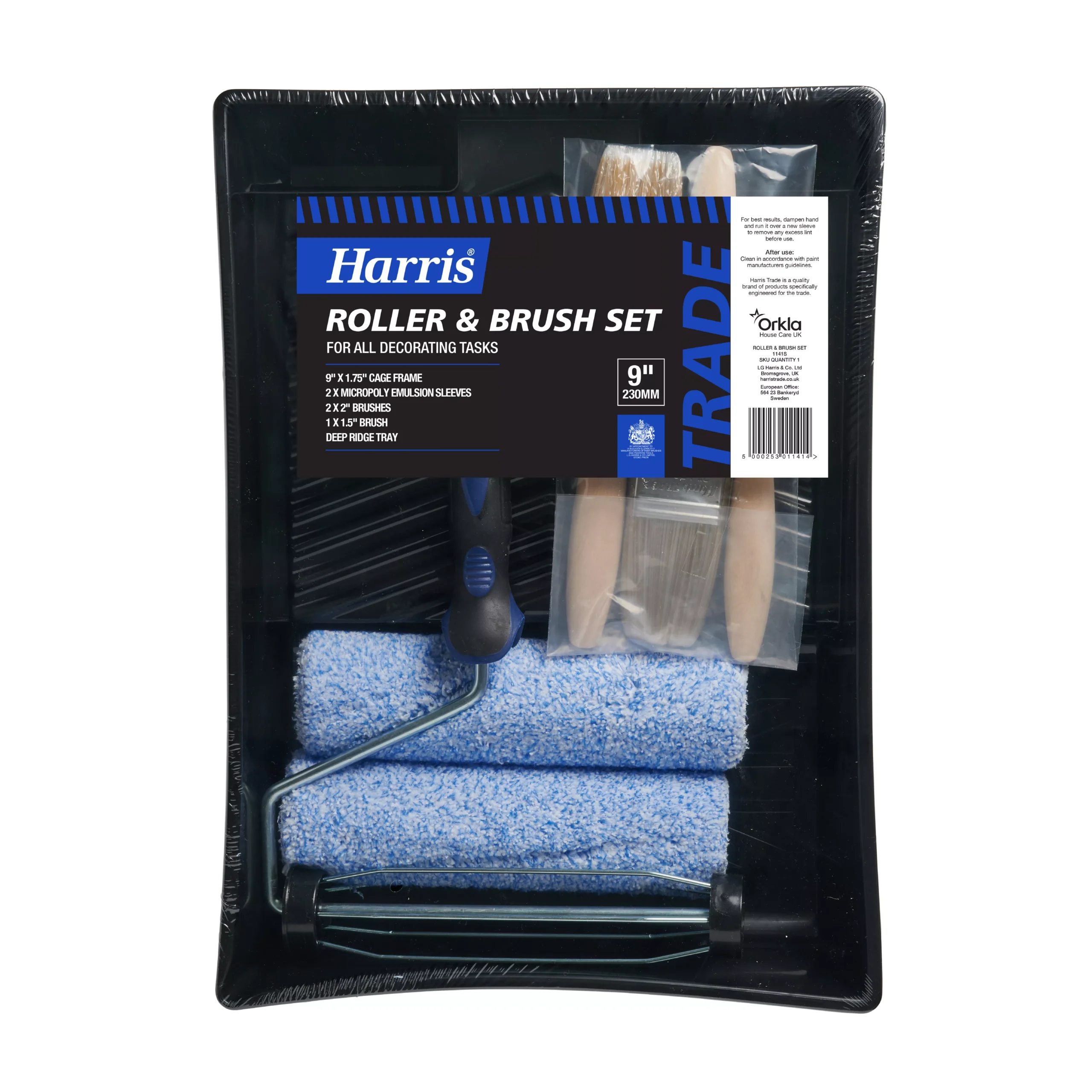 Harris Trade Micropoly Roller set, 7 pieces Harris Trade Micropoly Roller Set, 7 Pieces -Home Paint Store harris trade micropoly roller set 7 pieces5000253011414 02c bq scaled