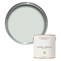 Laura Ashley Pale Duck Egg Matt Emulsion Paint, 2.5L