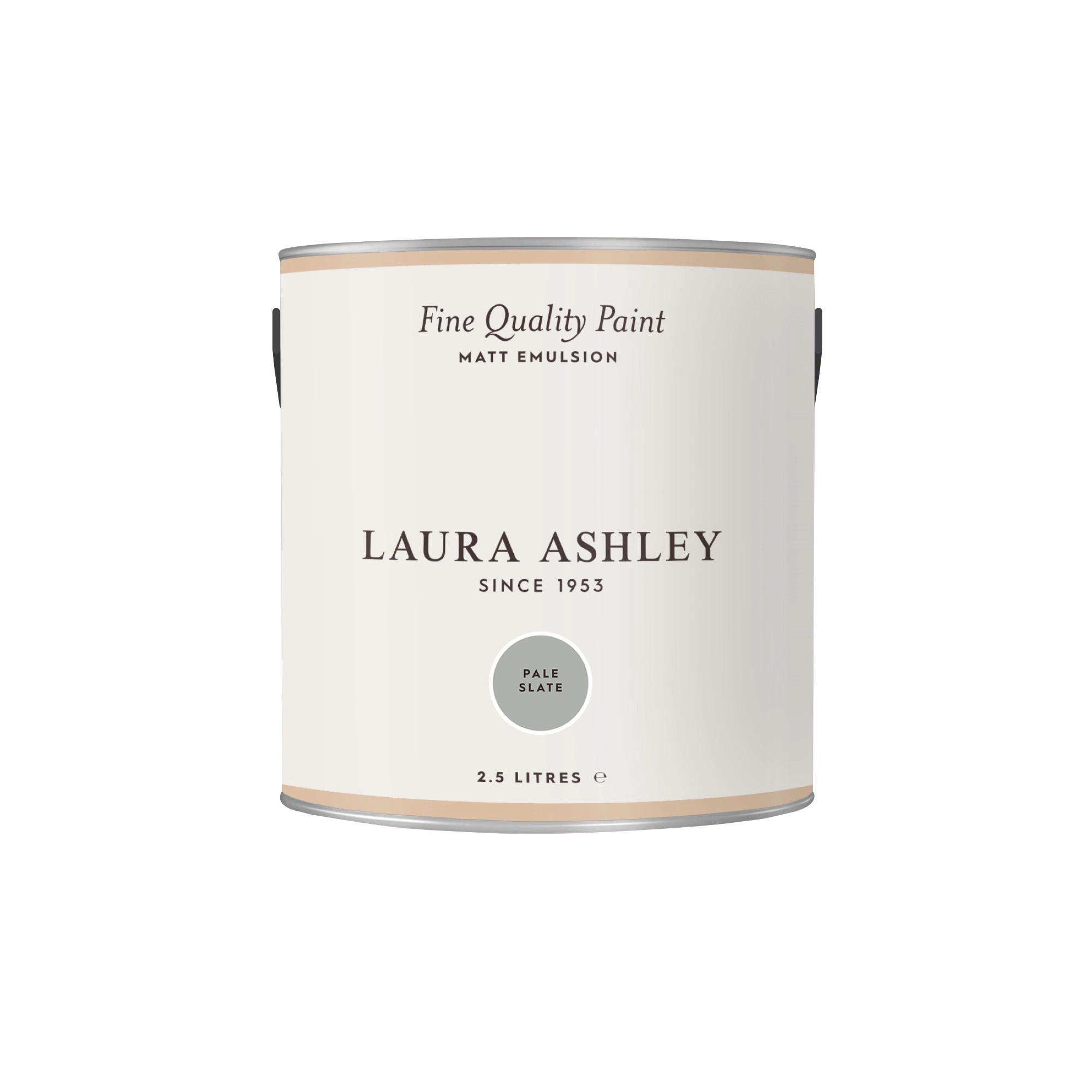 Laura Ashley Pale Slate Matt Emulsion paint, 2.5L Laura Ashley Pale Slate Matt Emulsion Paint, 2.5L -Home Paint Store laura ashley pale slate matt emulsion paint 2 5l5011583472370 08c bq