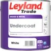 Leyland Trade White Metal & Wood Primer & Undercoat, 2.5L