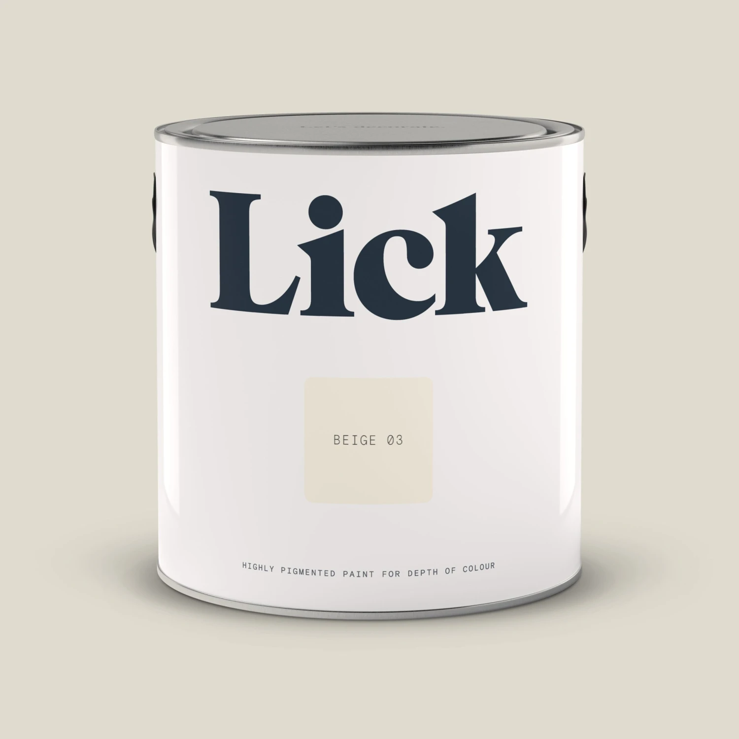 Lick Beige 03 Matt Emulsion paint, 2.5L Lick Beige 03 Matt Emulsion Paint, 2.5L -Home Paint Store lick beige 03 matt emulsion paint 2 5l5060756113732 02c bq scaled