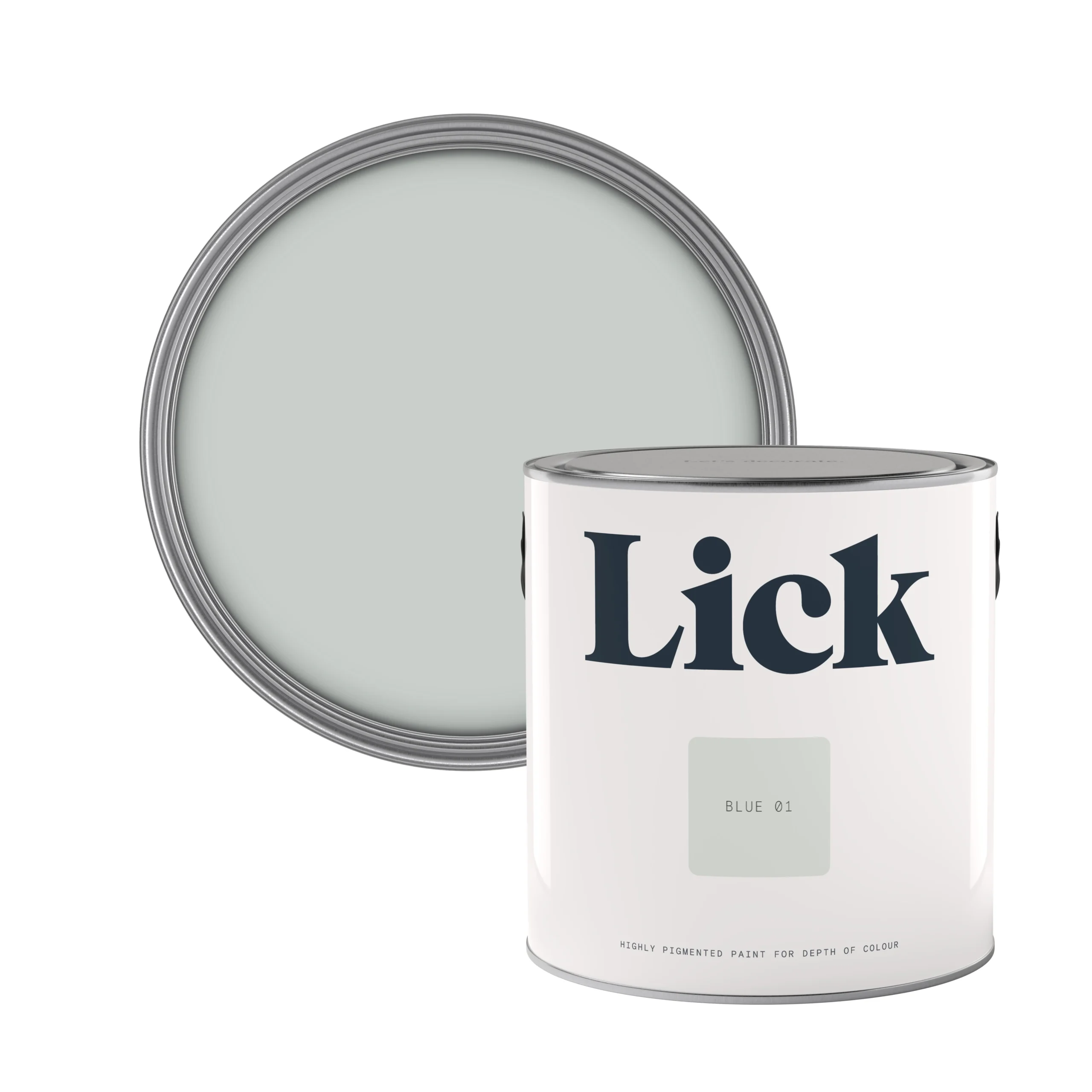 Lick Blue 01 Eggshell Emulsion paint, 2.5L Lick Blue 01 Eggshell Emulsion Paint, 2.5L -Home Paint Store lick blue 01 eggshell emulsion paint 2 5l5060756110526 01c bq scaled