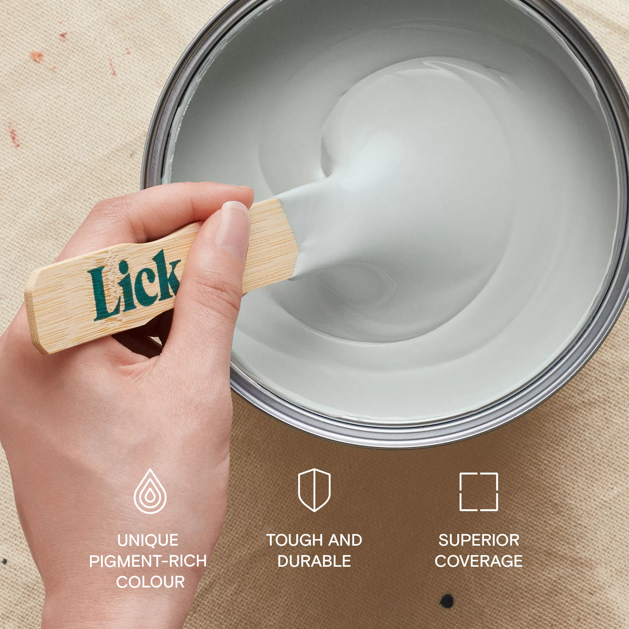 Lick Blue 01 Eggshell Emulsion paint, 2.5L Lick Blue 01 Eggshell Emulsion Paint, 2.5L -Home Paint Store lick blue 01 eggshell emulsion paint 2 5l5060756110526 05i bq