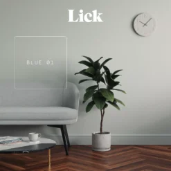 Lick Blue 01 Eggshell Emulsion Paint, 2.5L 3 Lick Blue 01 Eggshell Emulsion Paint, 2.5L -Home Paint Store lick blue 01 eggshell emulsion paint 2 5l5060756110526 07i bq
