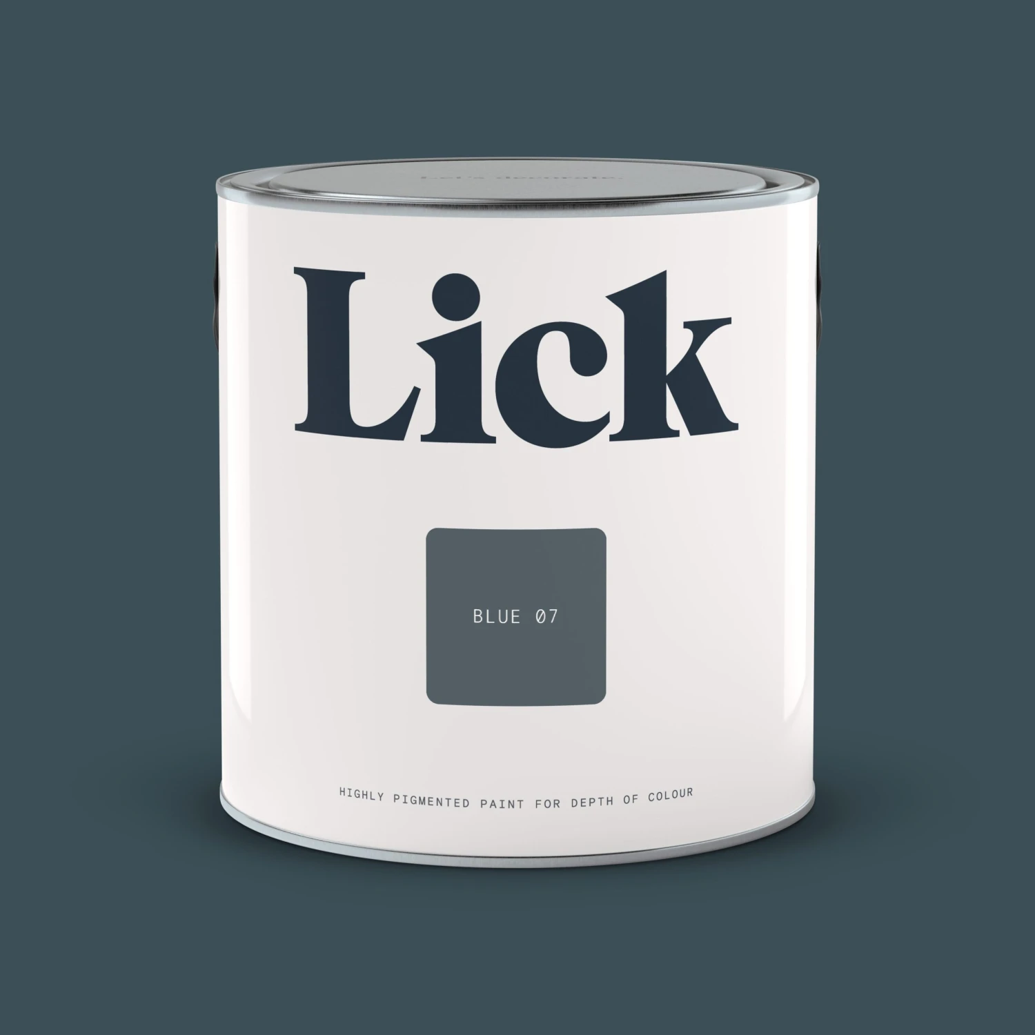 Lick Blue 07 Matt Emulsion paint, 2.5L Lick Blue 07 Matt Emulsion Paint, 2.5L -Home Paint Store lick blue 07 matt emulsion paint 2 5l5060756110229 02c bq scaled