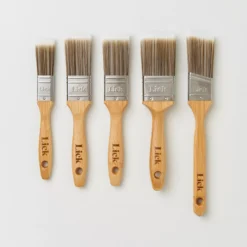 Lick Flagged Tip Paint Brush, Set Of 5 3 Lick Flagged Tip Paint Brush, Set Of 5 -Home Paint Store lick flagged tip paint brush set of 55060932649031 01c bq