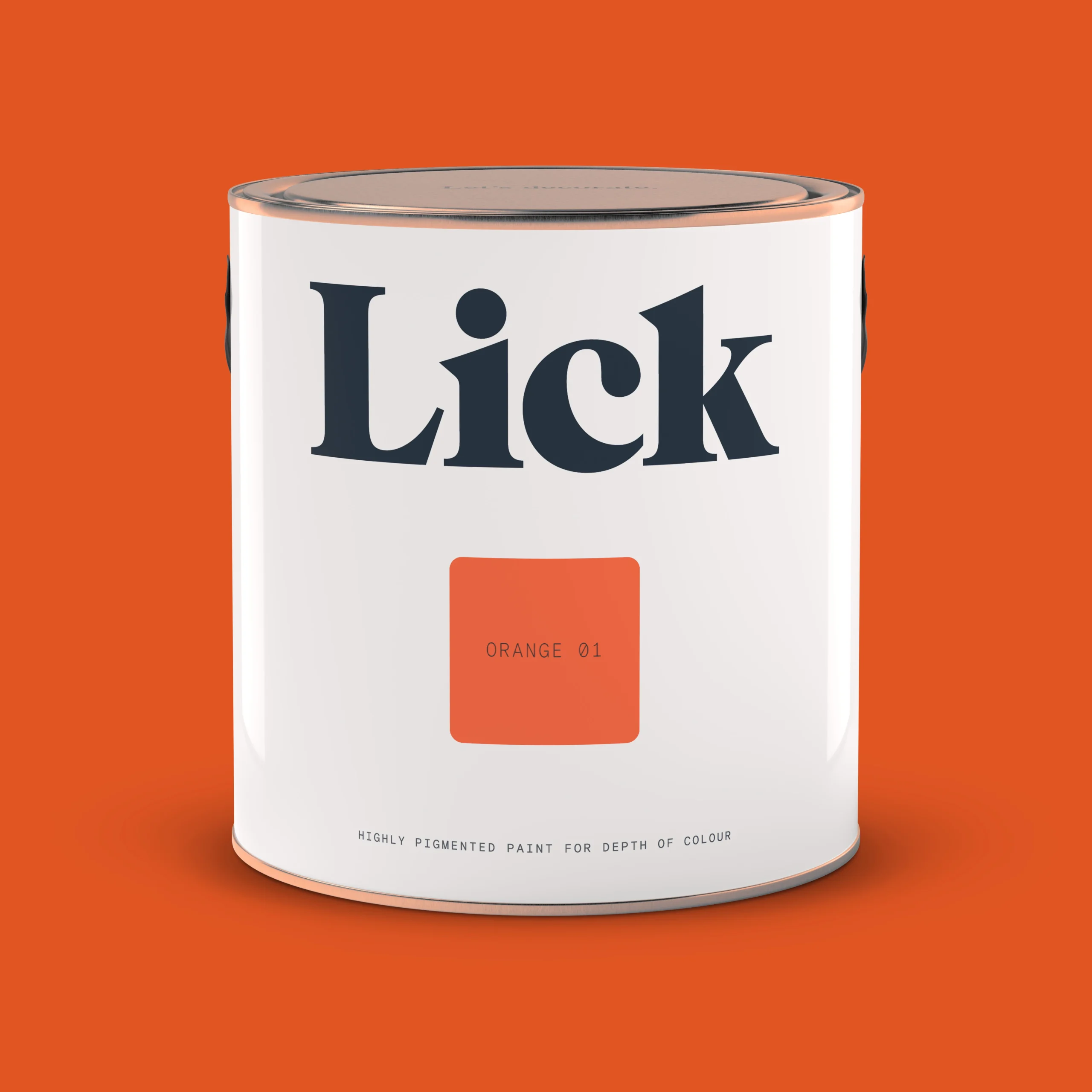 Lick Orange 01 Eggshell Emulsion paint, 2.5L Lick Orange 01 Eggshell Emulsion Paint, 2.5L -Home Paint Store lick orange 01 eggshell emulsion paint 2 5l5060756112384 02c bq scaled