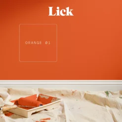 Lick Orange 01 Eggshell Emulsion Paint, 2.5L 2 Lick Orange 01 Eggshell Emulsion Paint, 2.5L -Home Paint Store lick orange 01 eggshell emulsion paint 2 5l5060756112384 06i bq