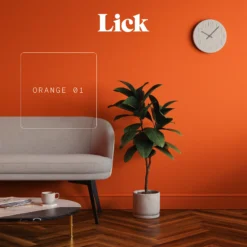 Lick Orange 01 Eggshell Emulsion Paint, 2.5L 3 Lick Orange 01 Eggshell Emulsion Paint, 2.5L -Home Paint Store lick orange 01 eggshell emulsion paint 2 5l5060756112384 07i bq