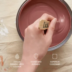 Lick Red 04 Eggshell Emulsion Paint, 2.5L -Home Paint Store lick red 04 eggshell emulsion paint 2 5l5060932643183 05i bq