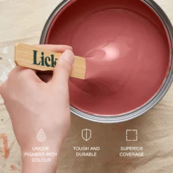 Lick Red 05 Matt Emulsion Paint, 2.5L -Home Paint Store lick red 05 matt emulsion paint 2 5l5060932643268 05i bq