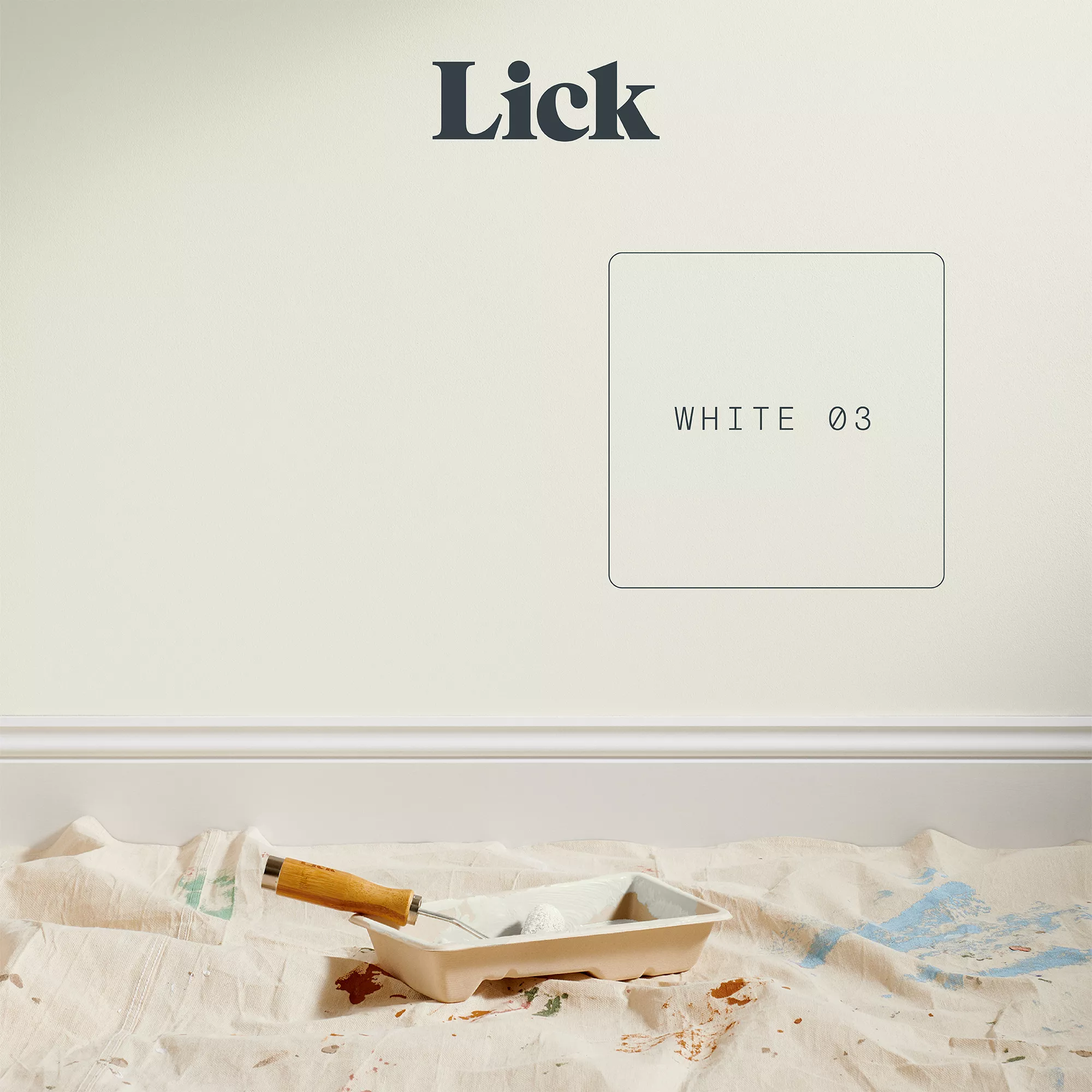 Lick White 03 Matt Emulsion paint, 2.5L Lick White 03 Matt Emulsion Paint, 2.5L -Home Paint Store lick white 03 matt emulsion paint 2 5l5060756110021 06i bq