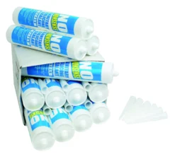 No Nonsense Silicone Clear Silicone-based Bathroom & Kitchen Sanitary Sealant, 310ml, Pack Of 12 -Home Paint Store no nonsense silicone clear silicone based bathroom kitchen sanitary sealant 310ml pack of 1201052718 21c