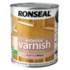 Ronseal Diamond Hard Clear Matt Wood Varnish, 0.25L