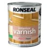Ronseal Diamond Hard Clear Matt Wood Varnish, 2.5L