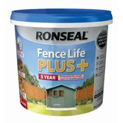 Ronseal Fence Life Plus Willow Matt Fence & Shed Treatment, 5L